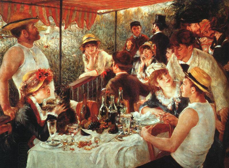 Pierre Renoir Luncheon of the Boating Party China oil painting art